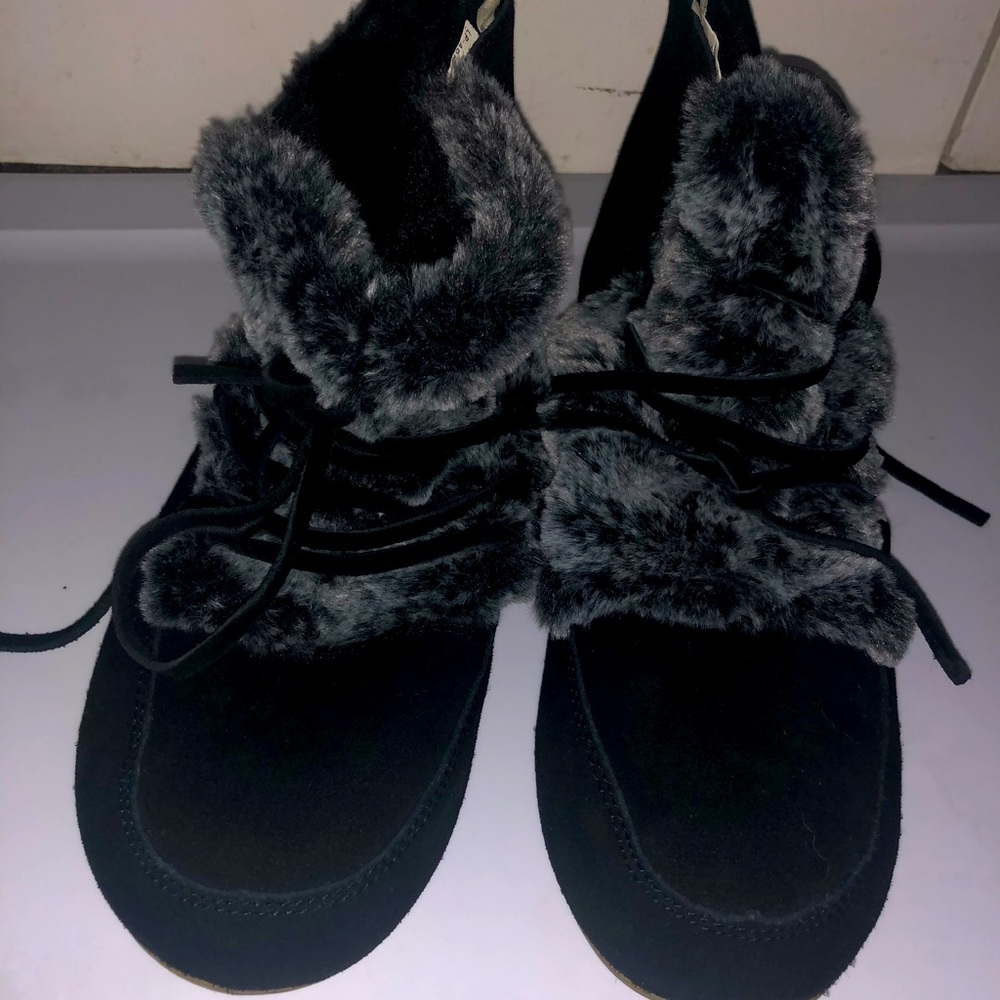 Black boots